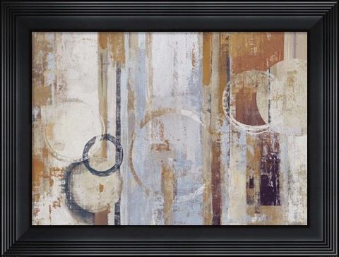 Framed Modern Bouquet II Print