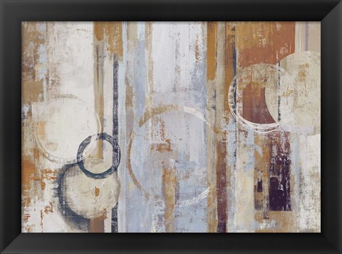 Framed Modern Bouquet II Print
