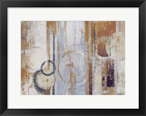 Framed Modern Bouquet II Print