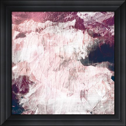 Framed Abstract Roses Print