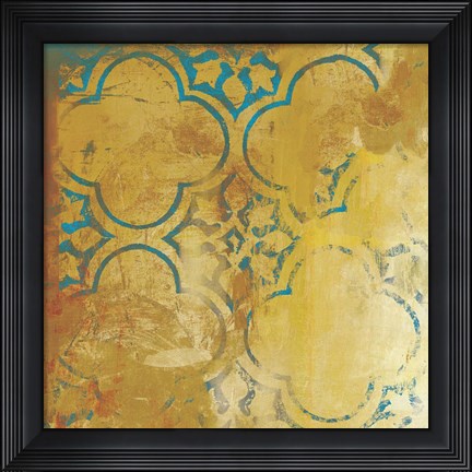 Framed Dripping Roses Print