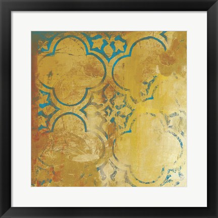 Framed Dripping Roses Print