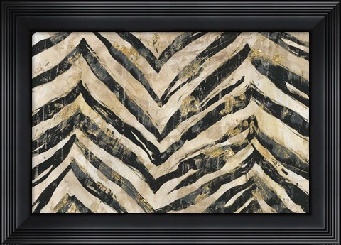Framed New Zebra II Print
