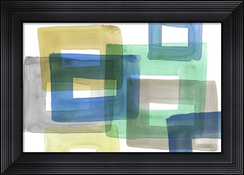 Framed Rodeo I Print