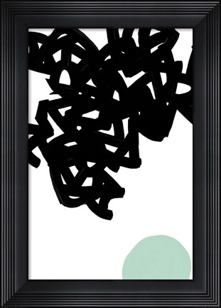 Framed Gesture I Print