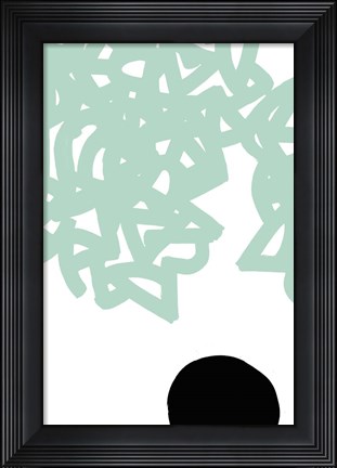Framed Gesture II Print