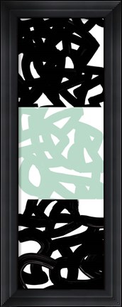 Framed Tender Gesture I Print