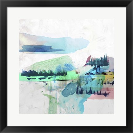 Framed Palette Landcape II Print