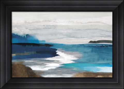 Framed Misty River Print