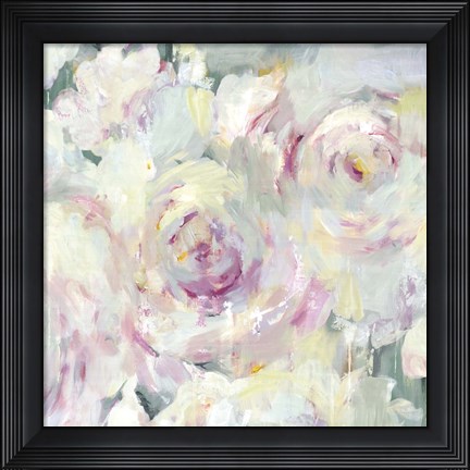 Framed Shabby Peony II Print