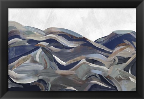 Framed Gesture Land I Print
