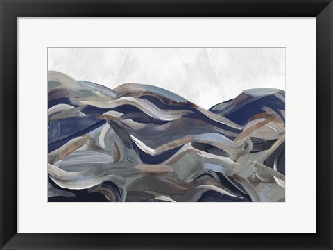 Framed Gesture Land I Print