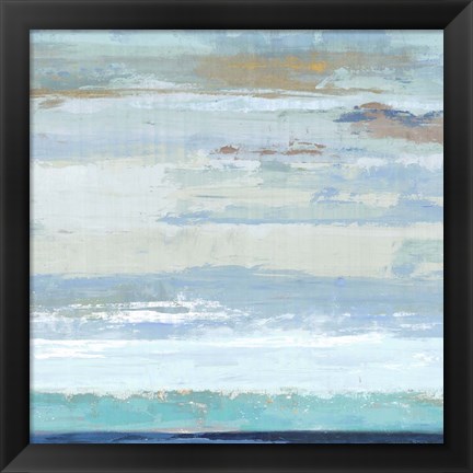 Framed Sea Shore I Print