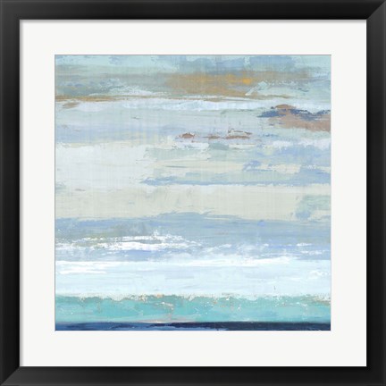 Framed Sea Shore I Print