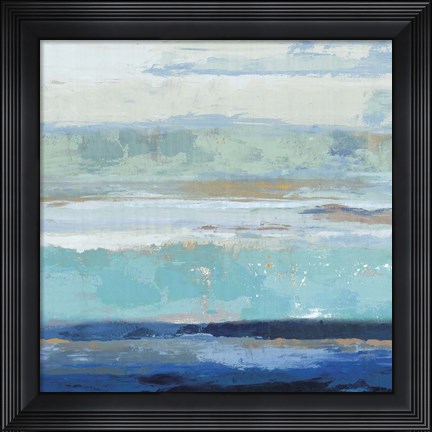 Framed Sea Shore II Print