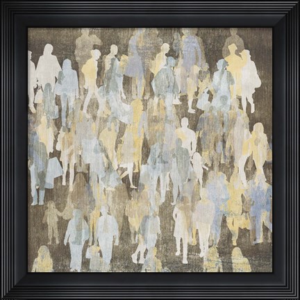 Framed Silhouettes I Print