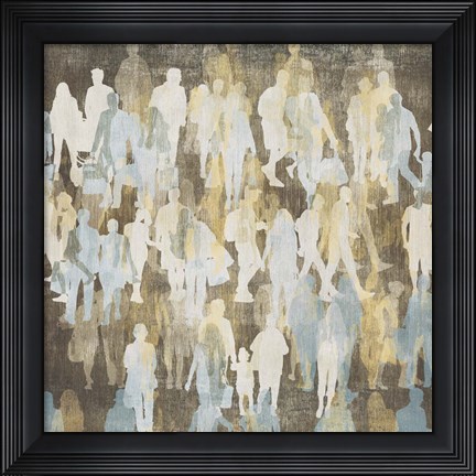 Framed Silhouettes II Print