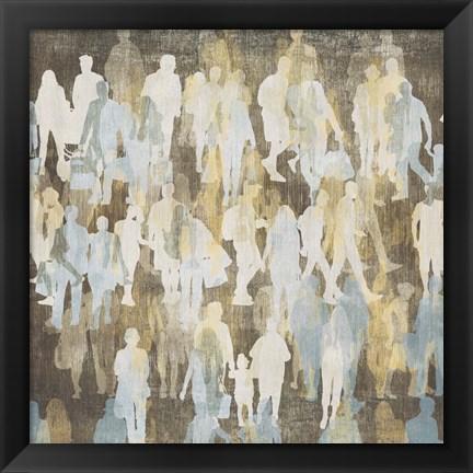 Framed Silhouettes II Print