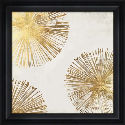 Framed Gold Star II Print