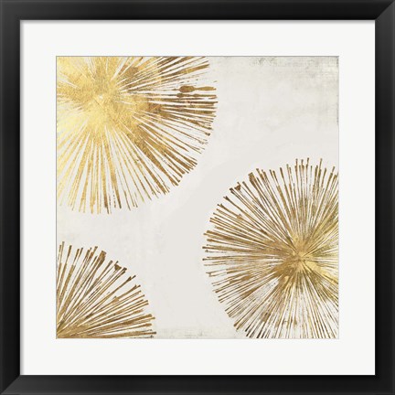 Framed Gold Star II Print