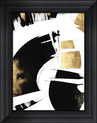 Framed Art Deco I Print