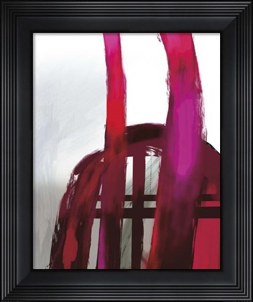 Framed Fuschia II Print