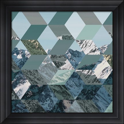 Framed Kaleidescope Visions II Print