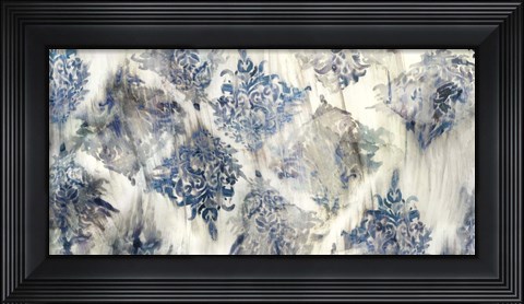 Framed Lucid Damask I Print