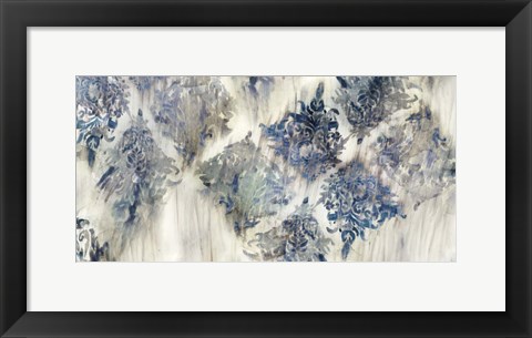 Framed Lucid Damask II Print