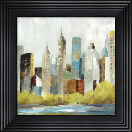 Framed Hudson Ferry I Print