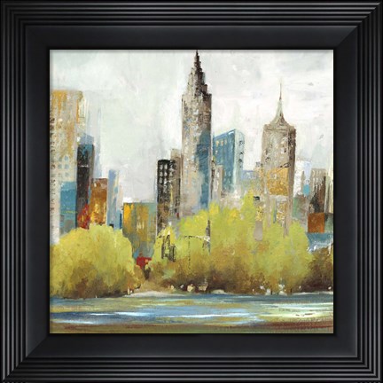 Framed Hudson Ferry II Print