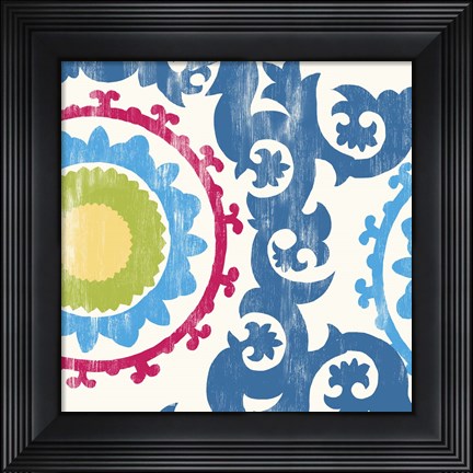 Framed Suzani III Print