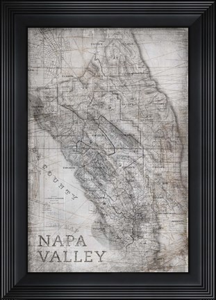 Framed Napa Valley Print