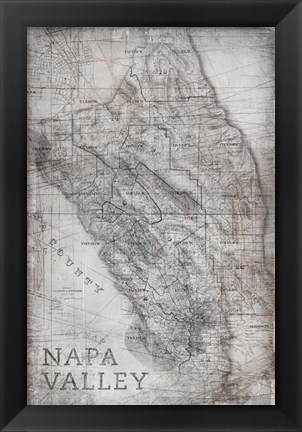 Framed Napa Valley Print