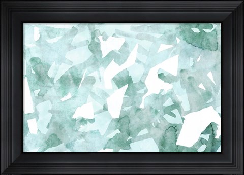 Framed Watercolor Geo Print