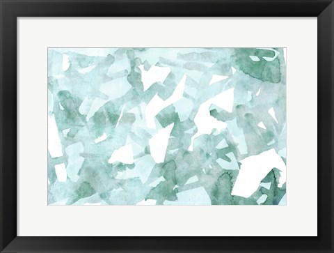 Framed Watercolor Geo Print