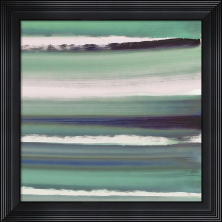 Framed Color Streak Print