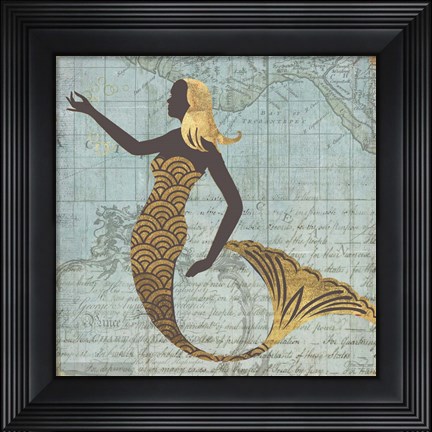 Framed Nautical Beauty Print