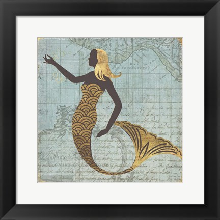 Framed Nautical Beauty Print