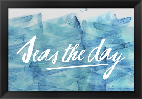 Framed Seas Print