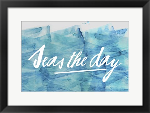Framed Seas Print
