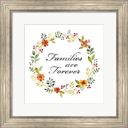 Framed Families are Forever Print
