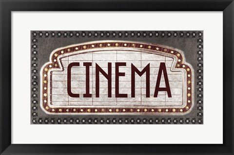 Framed Cinema Print