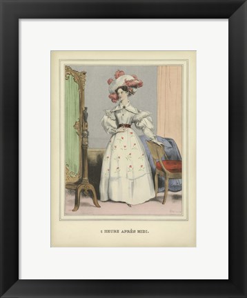 Framed Vintage Woman Print