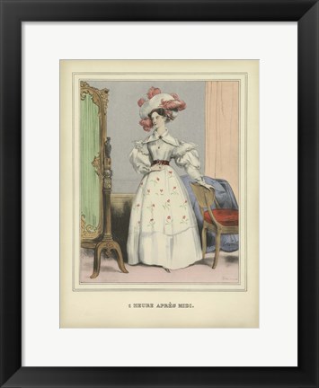 Framed Vintage Woman Print