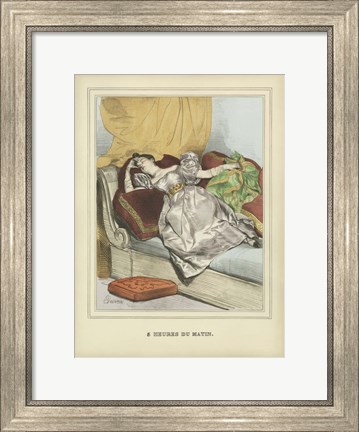 Framed Vintage Woman B Print