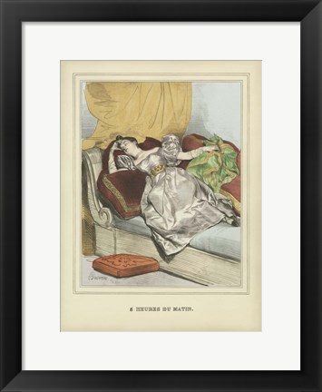 Framed Vintage Woman B Print