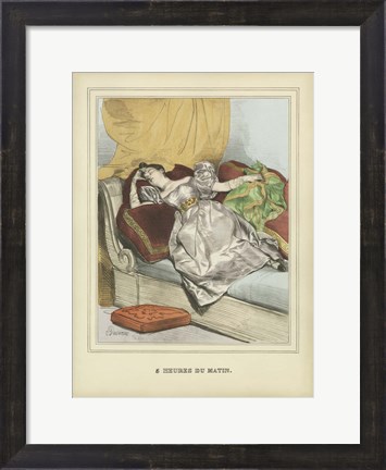 Framed Vintage Woman B Print
