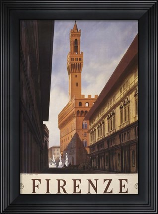 Framed Firenze Print