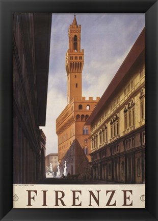 Framed Firenze Print